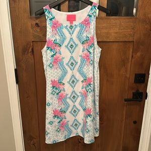Patterned swing dress